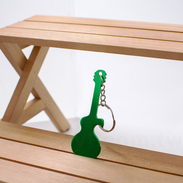 造型鑰匙圈-吉他開瓶器鑰匙圈-客製化禮品金屬鑰匙圈訂做-客製化鑰匙圈